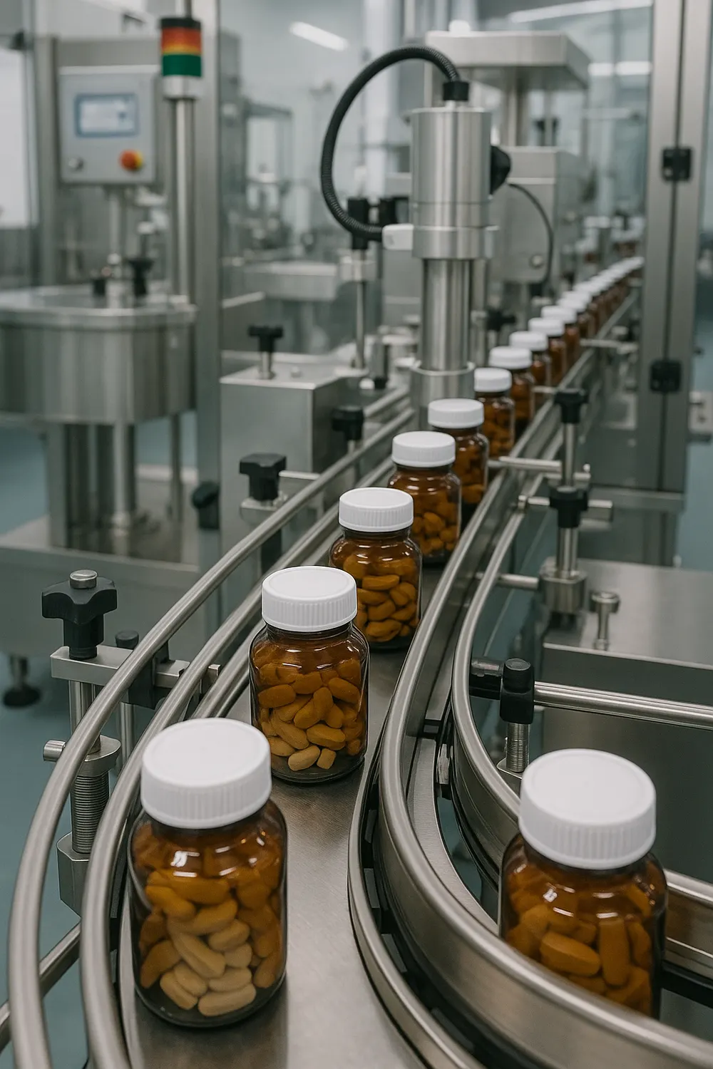Pharmacie / Chimie — Cyfoss automatic lubrication