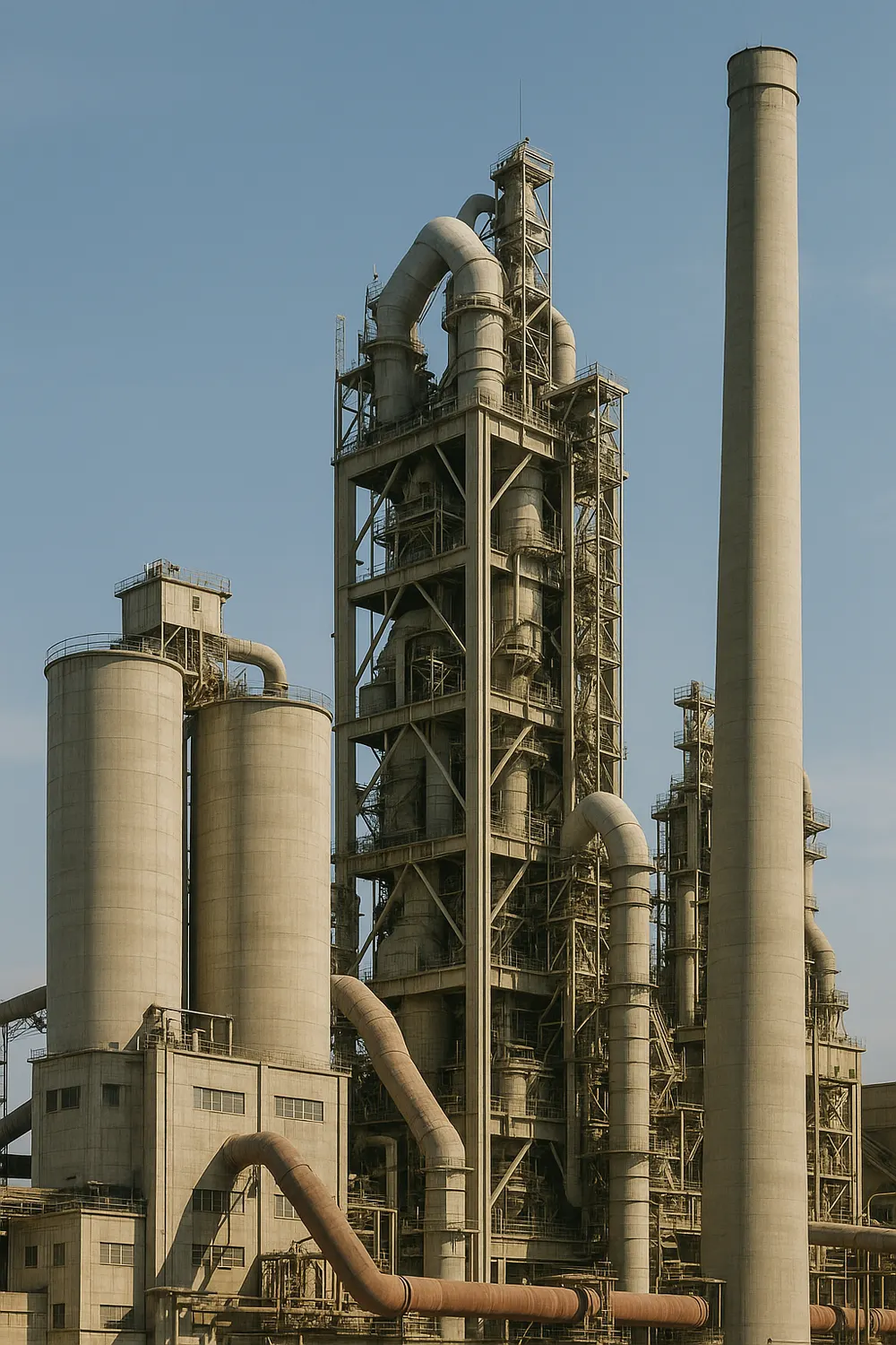Usines de gypse / chaux / ciment — Cyfoss automatic lubrication