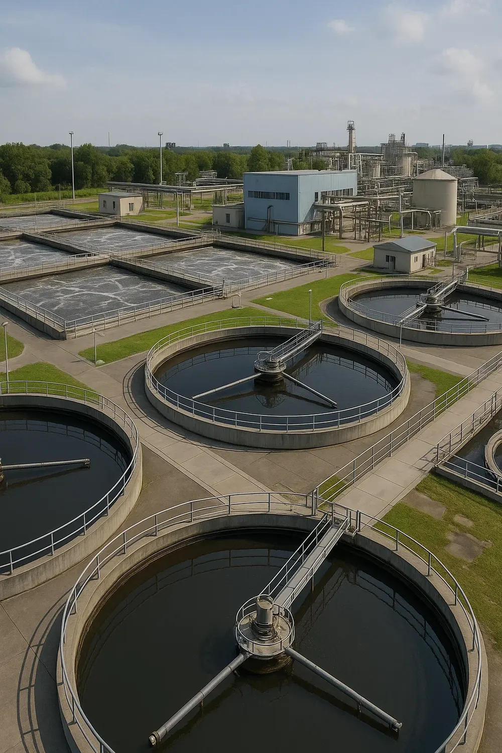 Traitement des eaux usées — Cyfoss automatic lubrication